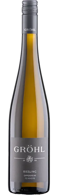 Gröhl Oppenheimer Riesling feinherb - BIO