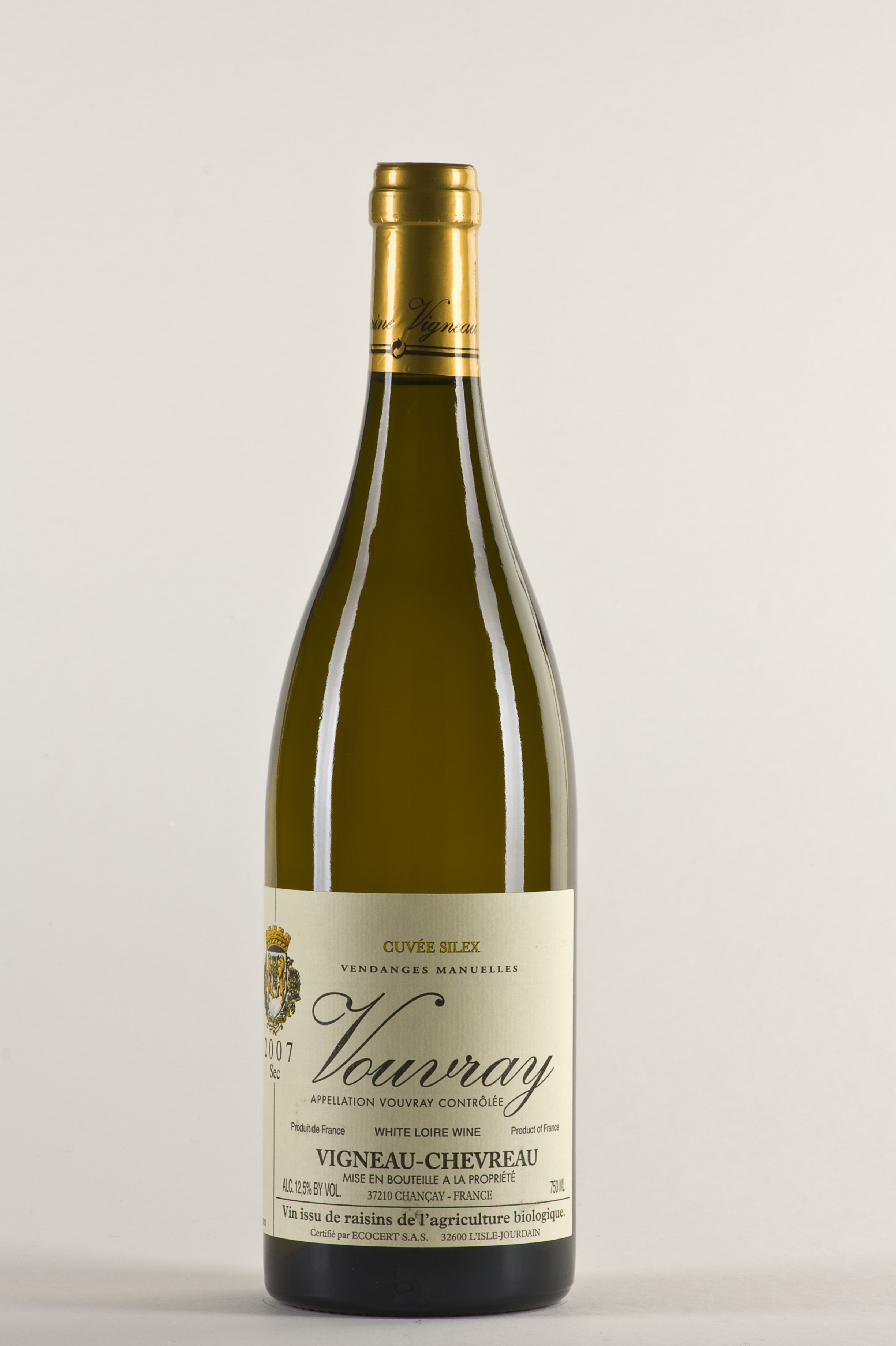 Vouvray Cuvée Silex Bio